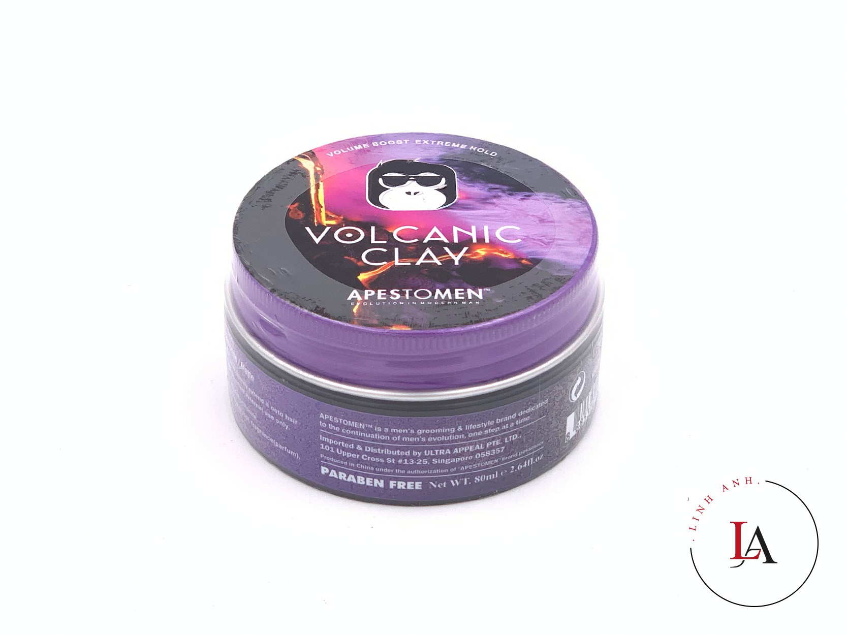 Sáp tóc Volcanic Clay 80g